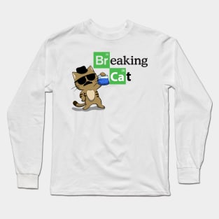 Breaking Cat Long Sleeve T-Shirt